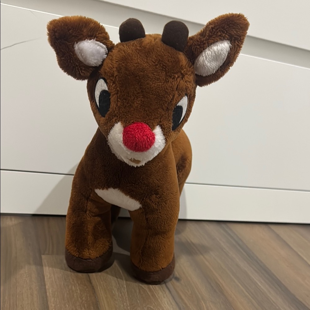Brown Plush Reindeer Toy!